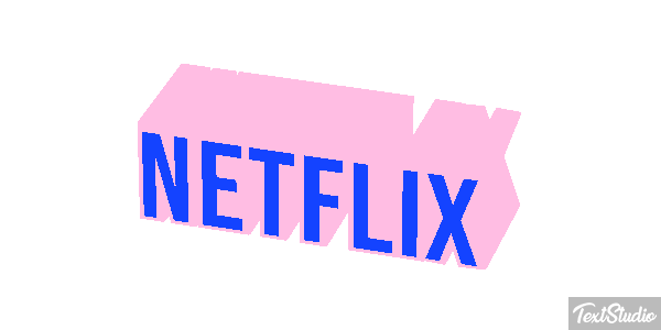 Netflix Tekst effect