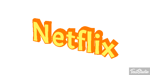 Netflix Tekst effect