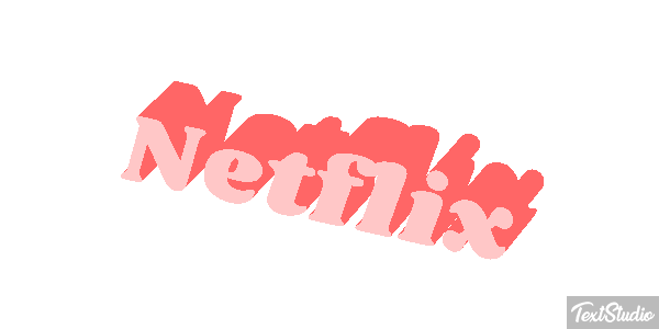 Netflix Tekst effect