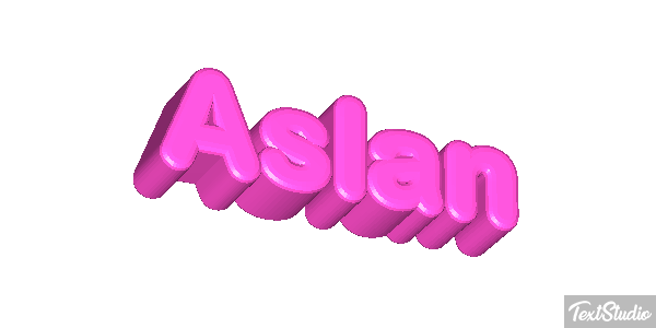 Aslan Text effect