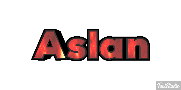 Aslan Text effect