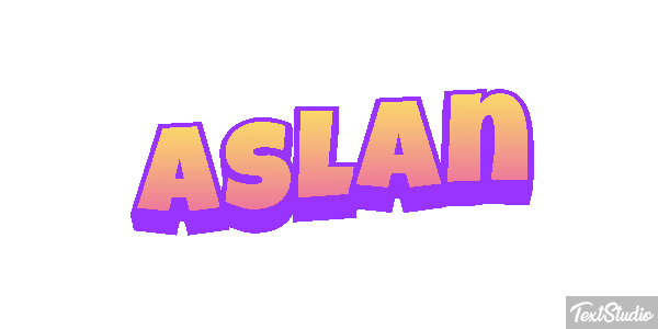 Aslan Text effect