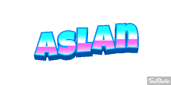 Aslan Text effect