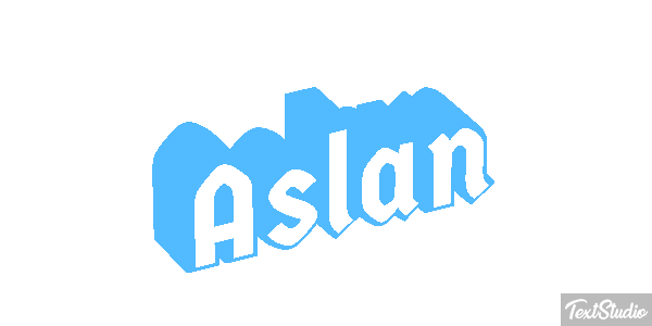 Aslan Text effect
