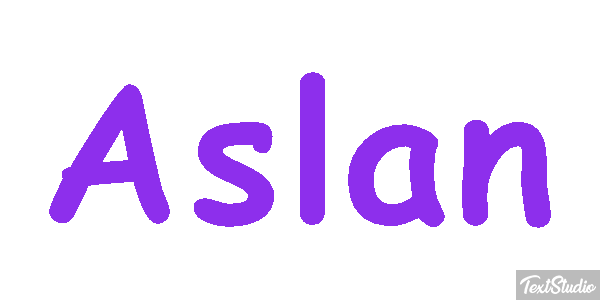 Aslan Text effect