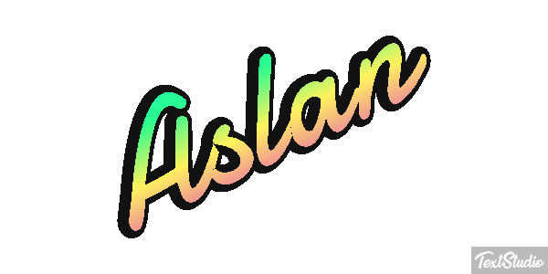 Aslan Text effect