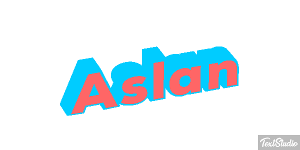 Aslan Text effect