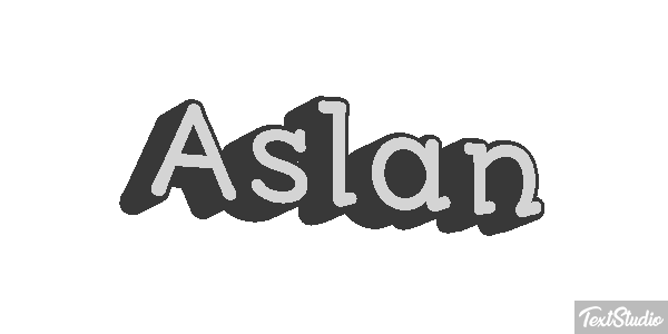 Aslan Text effect