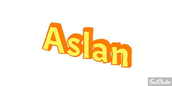 Aslan Text effect