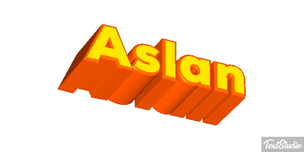 Aslan Text effect