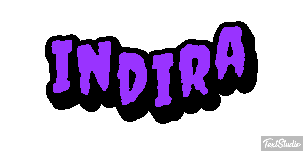 Indira Texteffekt