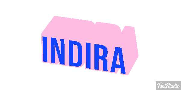 Indira Texteffekt
