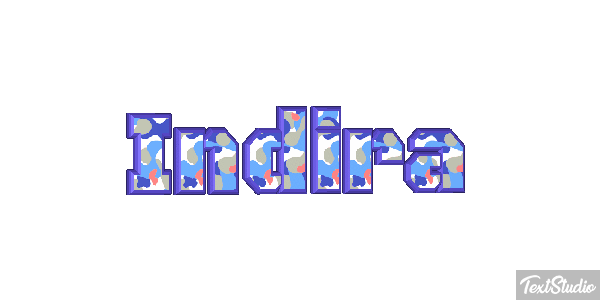 Indira Texteffekt