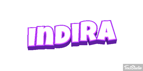 Indira Texteffekt