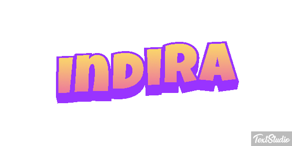 Indira Texteffekt