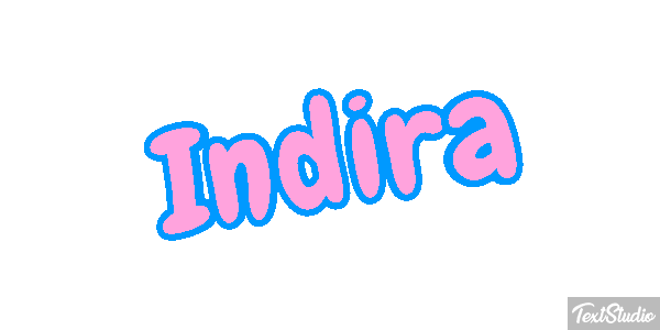 Indira Texteffekt