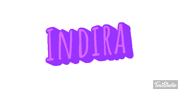 Indira Texteffekt