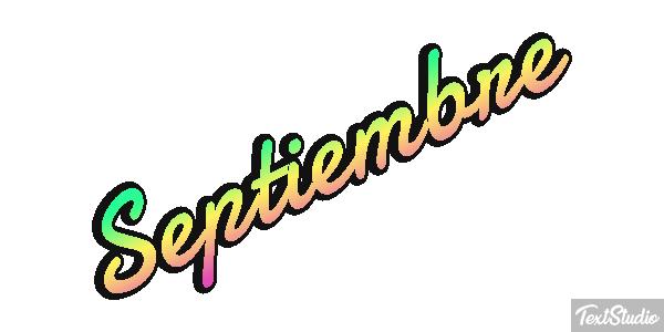 Septiembre Effetto testo