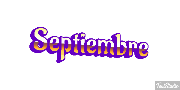Septiembre Effetto testo