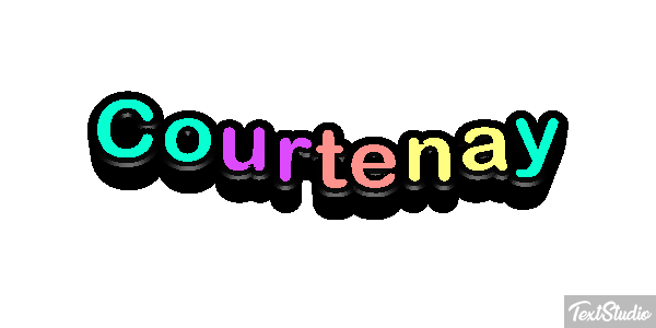 Courtenay Effetto testo