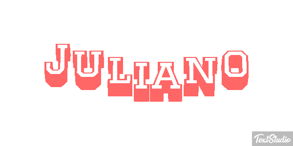 Juliano Efecto de texto