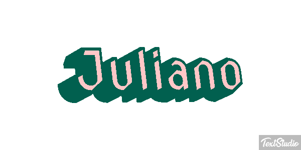 Juliano Efecto de texto