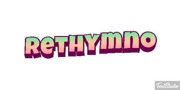 Rethymno Efekt tekstowy