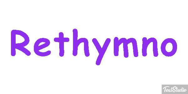 Rethymno Efekt tekstowy