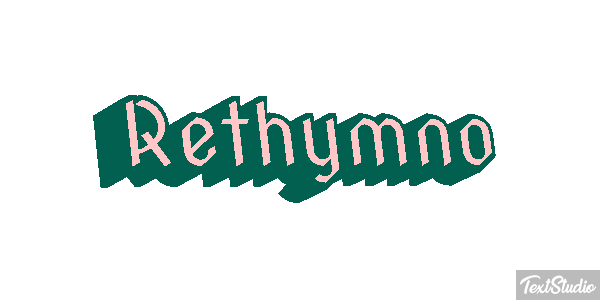 Rethymno Efekt tekstowy
