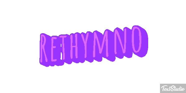 Rethymno Efekt tekstowy