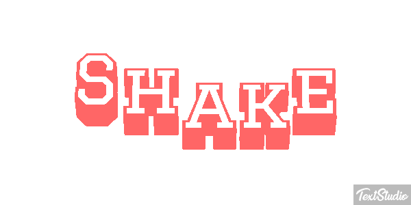Shake Efecto de texto