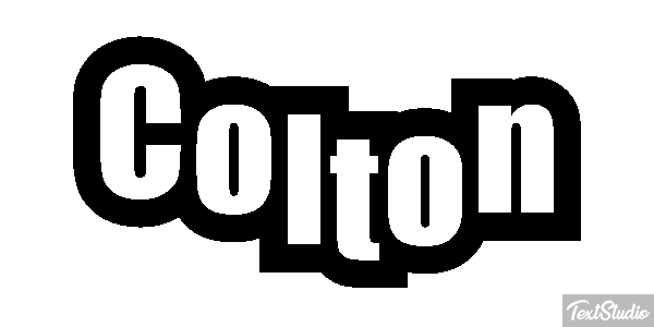 Colton テキスト効果