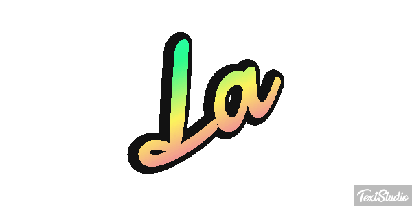 Lá Efeito do texto