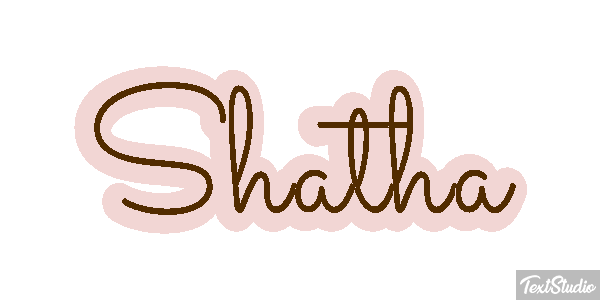 Shatha Effetto testo