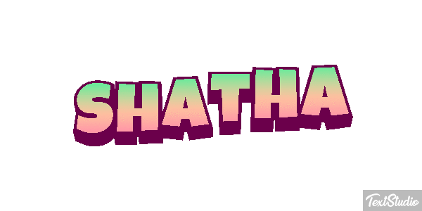 Shatha Effetto testo