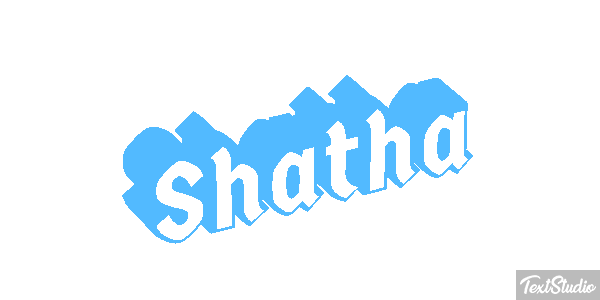 Shatha Effetto testo