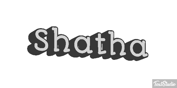 Shatha Effetto testo
