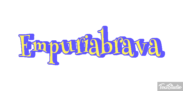 Empuriabrava Efekt tekstowy