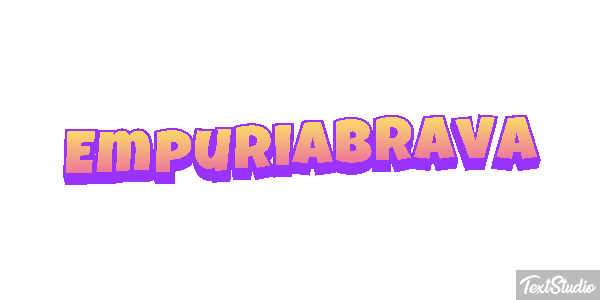 Empuriabrava Efekt tekstowy