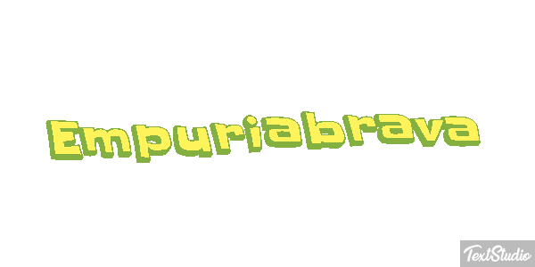 Empuriabrava Efekt tekstowy