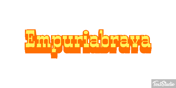 Empuriabrava Efekt tekstowy