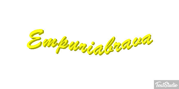 Empuriabrava Efekt tekstowy
