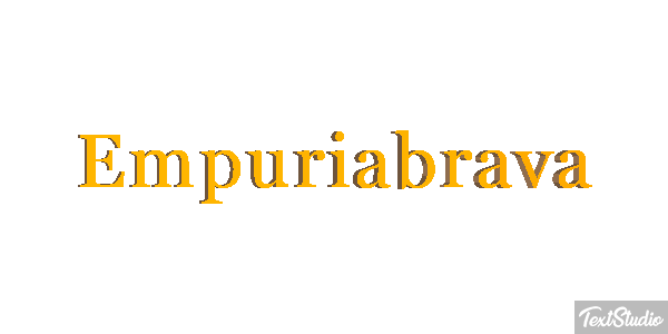 Empuriabrava Efekt tekstowy