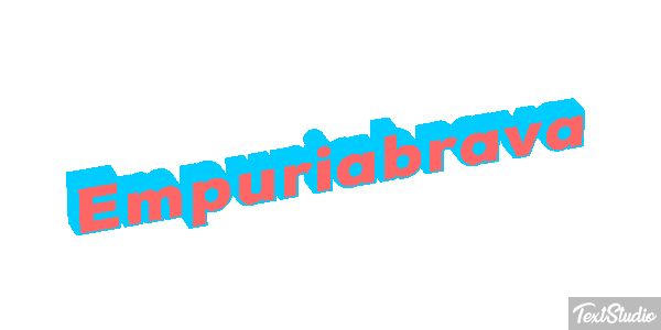 Empuriabrava Efekt tekstowy