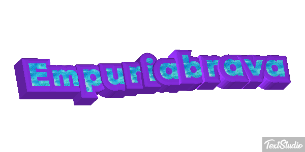 Empuriabrava Efekt tekstowy