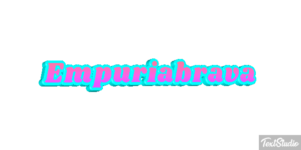 Empuriabrava Efekt tekstowy