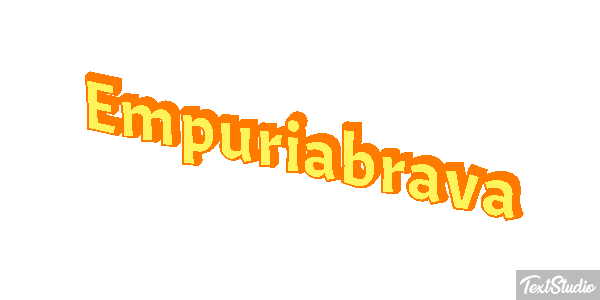 Empuriabrava Efekt tekstowy