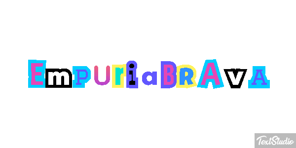 Empuriabrava Efekt tekstowy