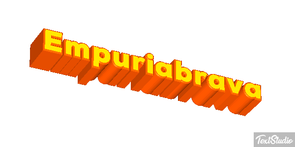Empuriabrava Efekt tekstowy