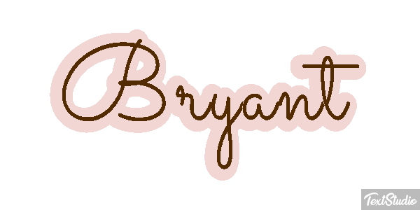 Bryant Efecto de texto
